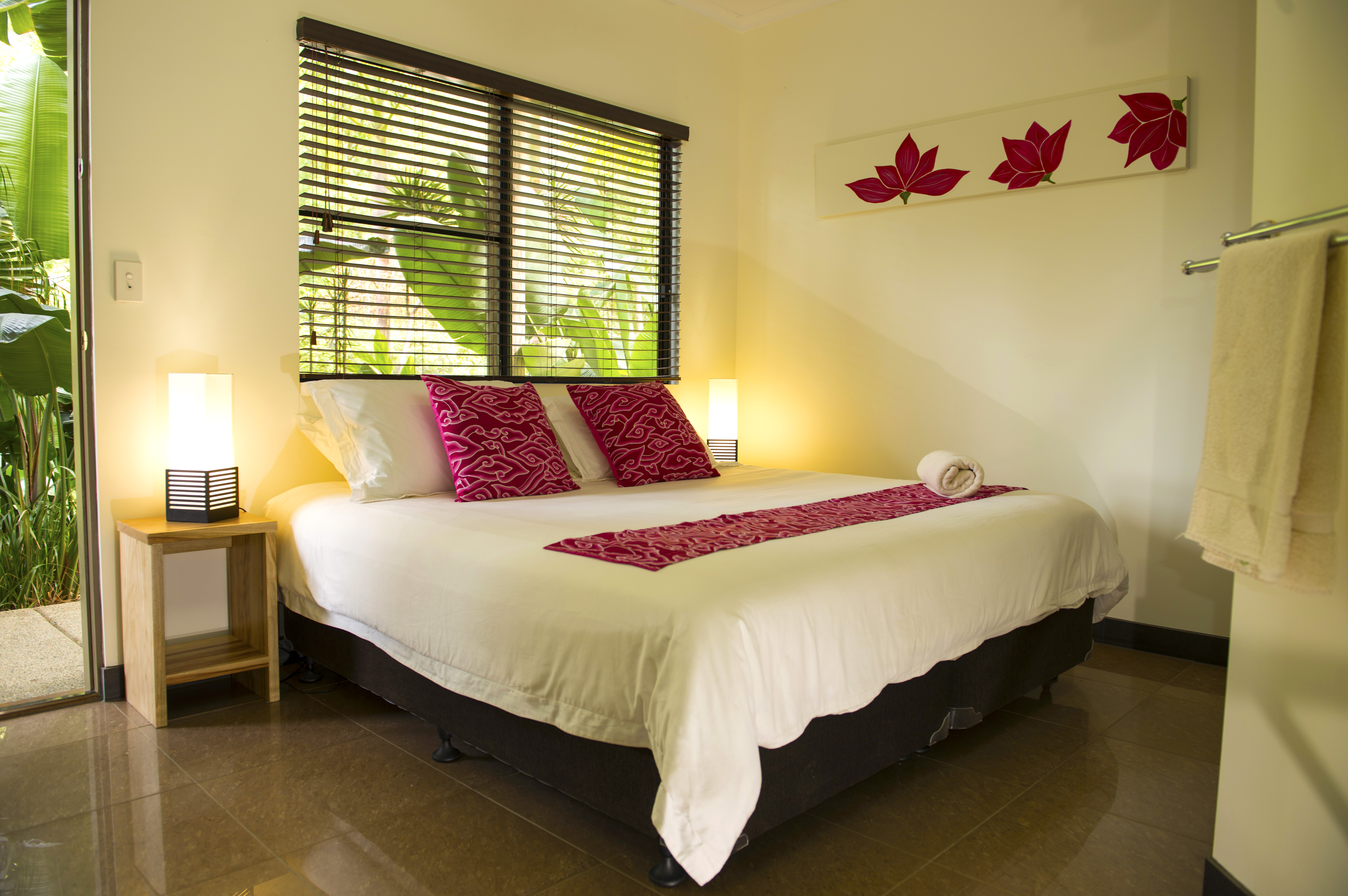 There is a stillness and a sanctuary... let the rooms of Uki Retreat be yours for 3 nights